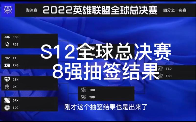 重磅！S12抽签结果公布，LPL战队命运如何？八强对决一览