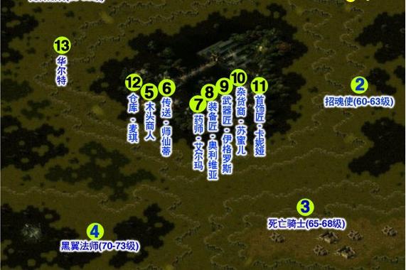 探秘魔域迷梦沼泽：BOSS分布图及高效打怪路线分享