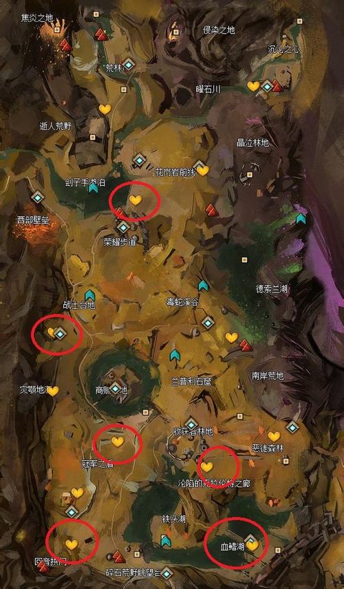 激战2甘达拉战区：探索点收集指南及技巧分享