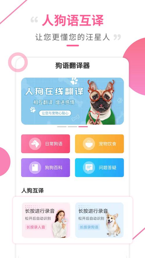 宠物沟通新方式：下载狗语言翻译器，秒懂狗狗