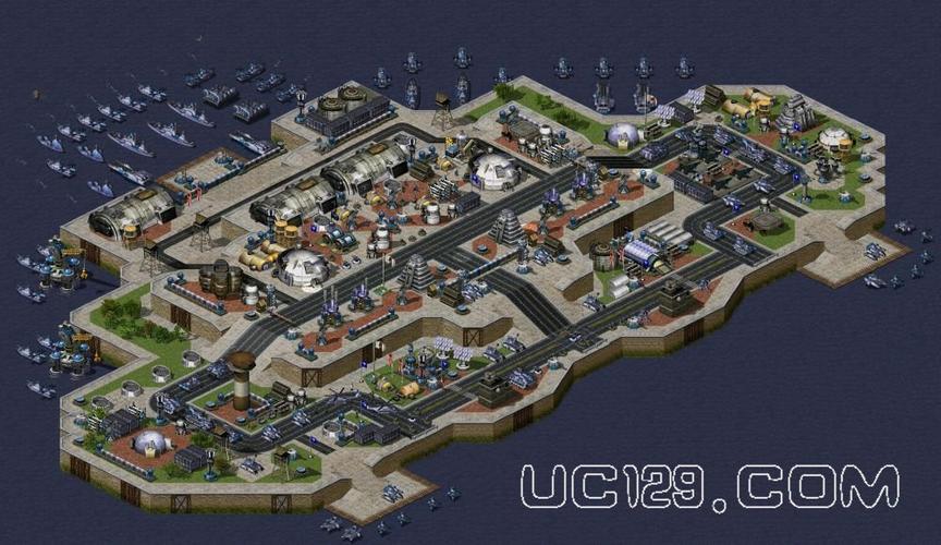 红警2强行建造技巧：快速建基地，轻松碾压对手