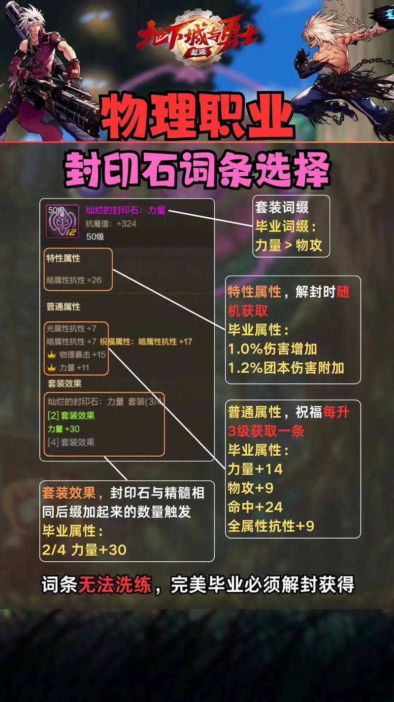 魔法封印装备属性大揭秘：如何打造最强角色