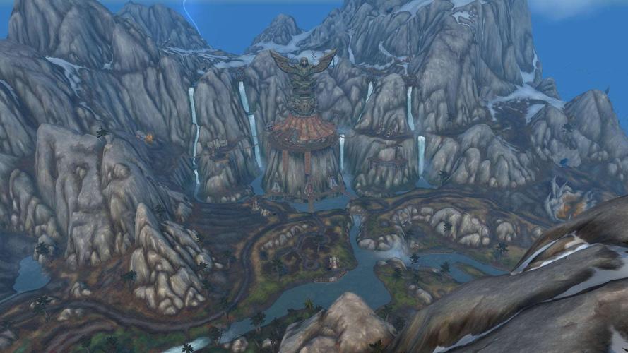 WOW地图大全：艾泽拉斯大陆最美风景地图推荐